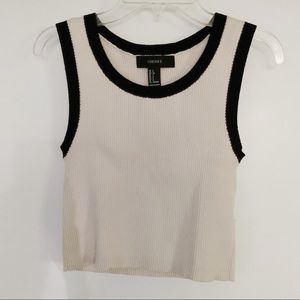 Knit Crop Tank Top